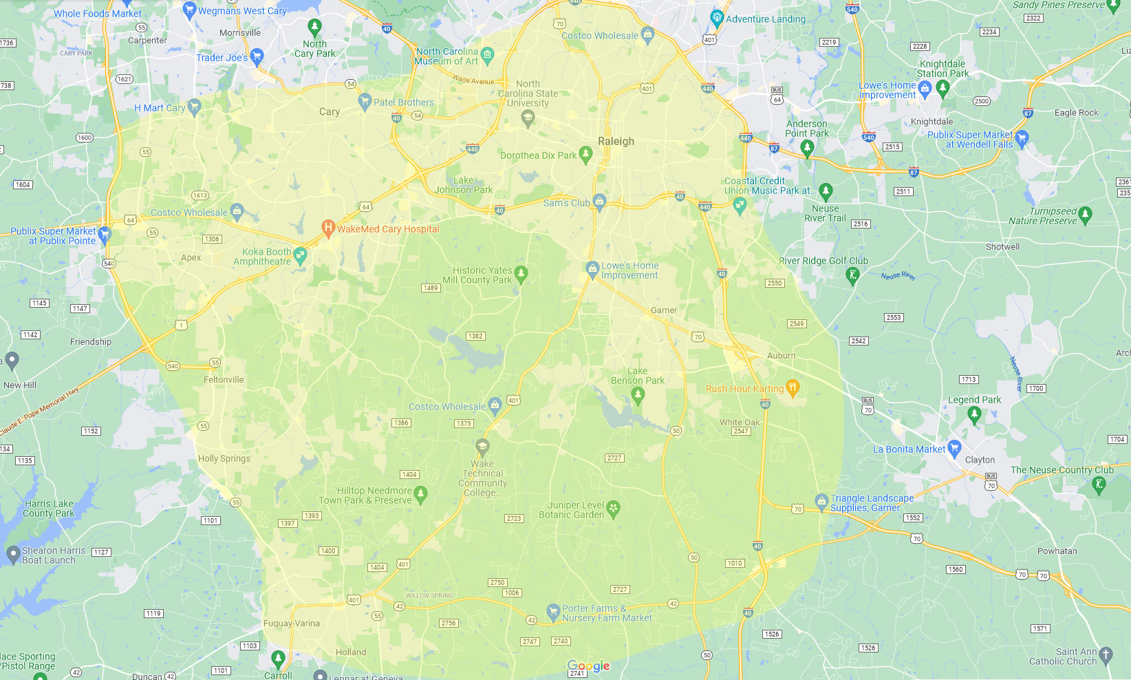 Appliance Repair Service Areas | Reppliance, LLC